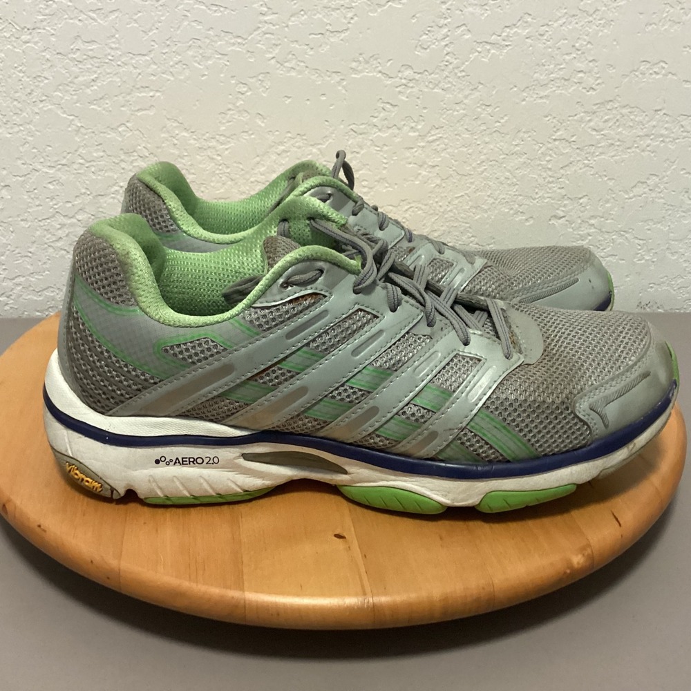 Abeo Sydney Womens Gray Green Vibram Athletic‎ Walking Running Shoes Size 10